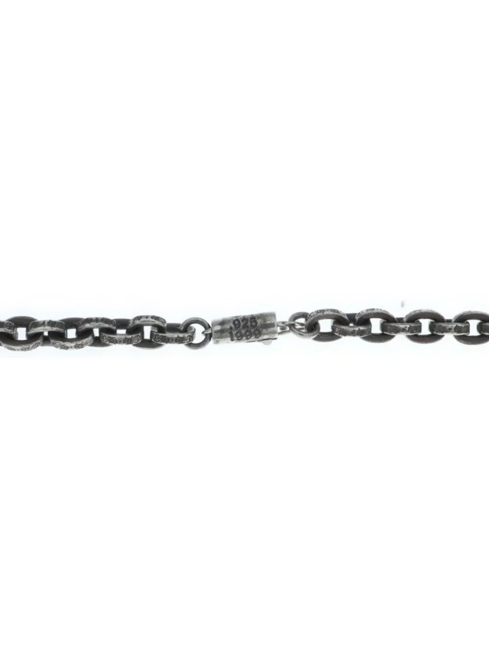 Chrome Hearts Paper Chain 24 Necklace Silver